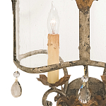 Бра настенное с цветочным мотивом Aged Luxury варинант исполнения - 1 | Loft Concept в Твери