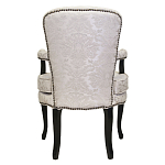 Кресло c растительным орнаментом Aubrey Classical Armchair beige jacquard варинант исполнения - 2 | Loft Concept в Твери
