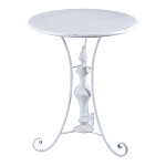 Столик белый кованный в прованском стиле Vaucluse варинант исполнения - 1 | Loft Concept в Твери