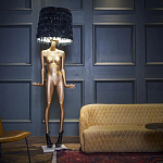 Лампа MANNEQUIN LAMP с абажуром модельный позинг варинант исполнения - 2 | Loft Concept в Твери