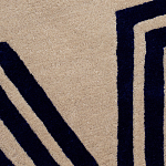 Дизайнерский ковер в виде звезды Poltronova Tappeto Stellina  Navy Blue Grey Rug варинант исполнения - 4 | Loft Concept в Твери