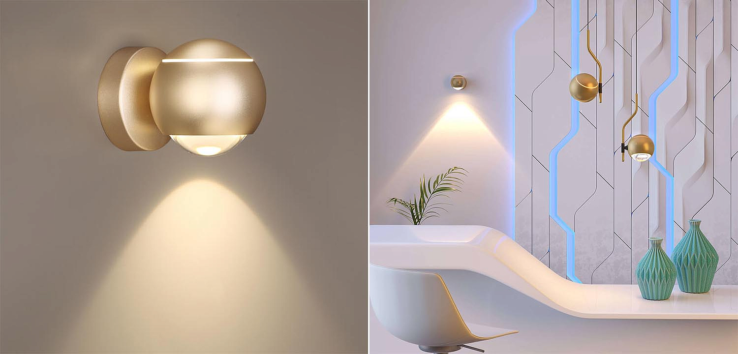Бра Auge Horst Gold Бра Auge Horst Gold - Loft-Concept в Твери