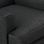 Мебельная ткань Шенилл черный цвет 138 см T4-35 варинант исполнения - 4 | Loft Concept в Твери