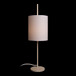 Настольная лампа с тканевым абажуром формы цилиндр Pure Cylinder варинант исполнения - 5 | Loft Concept в Твери