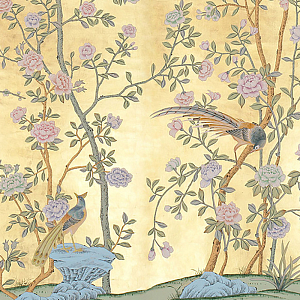 Обои ручная роспись Chatsworth Deep Rich Gold