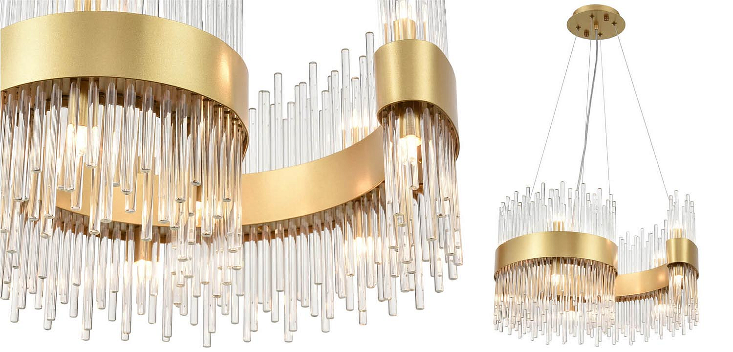Люстра Nembus Chandelier 50 gold Люстра Nembus Chandelier 50 gold - Loft-Concept в Твери