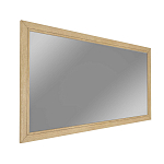 Зеркало прямоугольное с классической деревянной рамой Harper Line варинант исполнения - 2 | Loft Concept в Твери