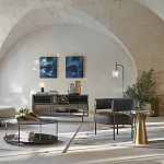 Приставной столик из латуни Grant Brass Side Table варинант исполнения - 7 | Loft Concept в Твери