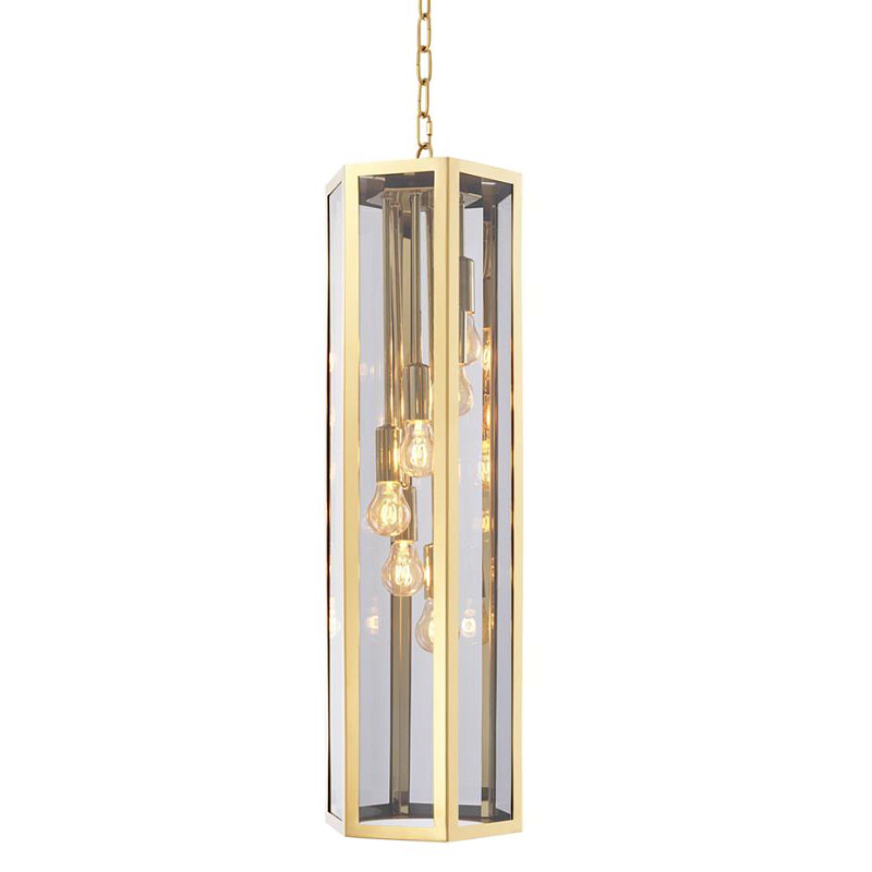 Люстра Chandelier Rondoni Золотой Дымчатый (Smoke) Люстра Chandelier Rondoni Золотой Дымчатый (Smoke) в Твери | Loft Concept