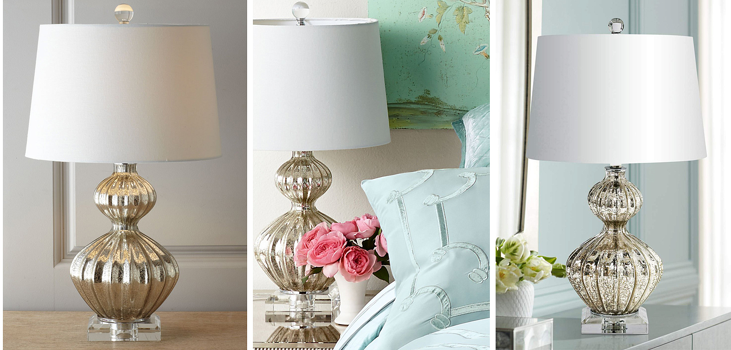 Настольная лампа Loraine Silver Table lamp Настольная лампа Loraine Silver Table lamp - Loft-Concept в Твери