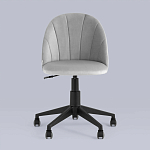 Мягкое компьютерное кресло Venus Grey варинант исполнения - 3 | Loft Concept в Твери