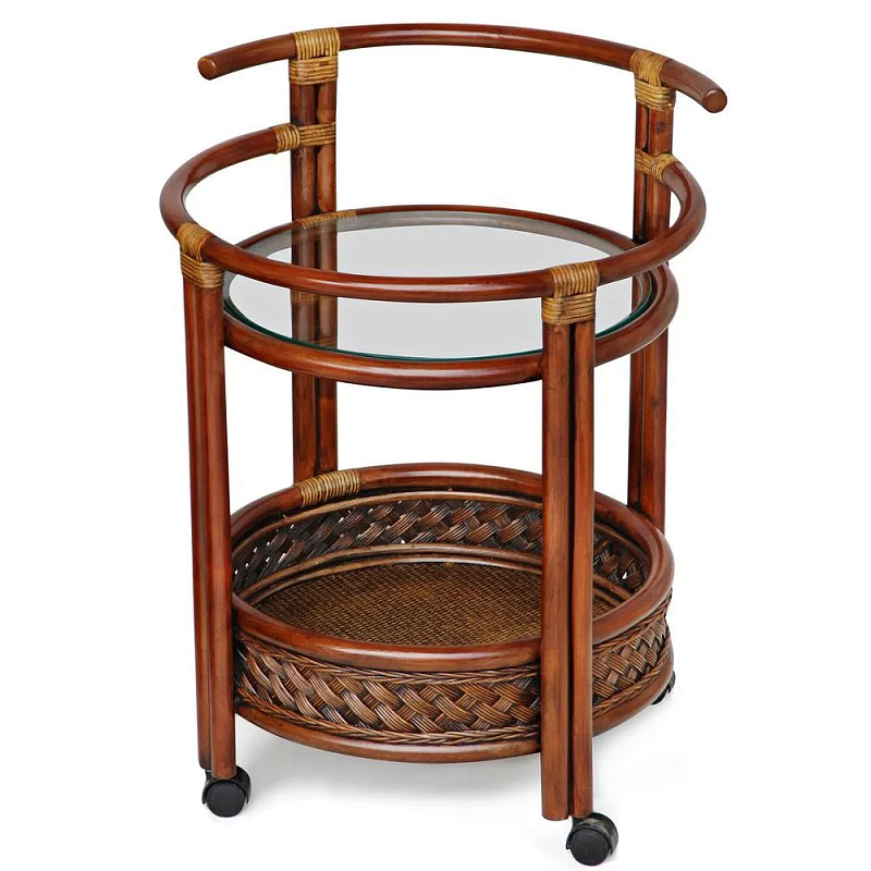 Барный столик Rattan Roller Орех Барный столик Rattan Roller Орех в Твери | Loft Concept