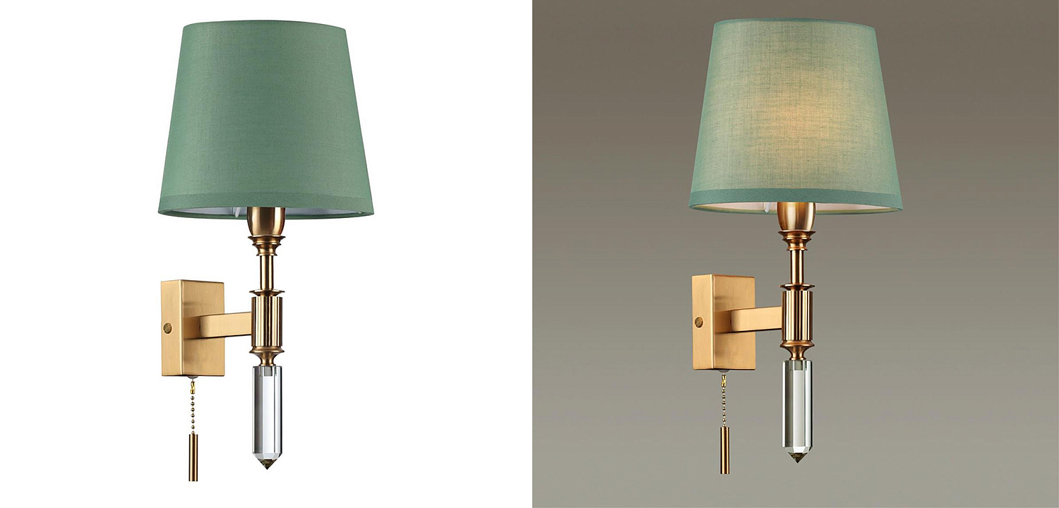 Бра Ramona Green Wall Lamp Бра Ramona Green Wall Lamp - Loft-Concept в Твери