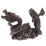 Декоративная статуэтка Дракон Фуцанлун Fuzanglong Dragon Brown Statuette варинант исполнения - 2 | Loft Concept в Твери