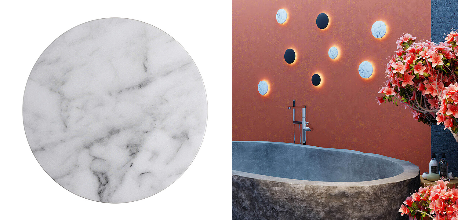 Бра Disco Piatto Marble Sconce - Loft-Concept в Твери