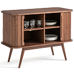 Низкий буфет с 2-мя раздвижными дверцами Toinette Light Cupboard варинант исполнения - 5 | Loft Concept в Твери