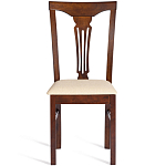 Стул деревянный с узором ручной работы Espresso варинант исполнения - 7 | Loft Concept в Твери