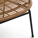 Садовое кресло из искусственного ротанга Mills Rattan Wicker Chair варинант исполнения - 5 | Loft Concept в Твери