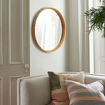 Зеркало круглое в раме из ротанга Wickerwork варинант исполнения - 6 | Loft Concept в Твери