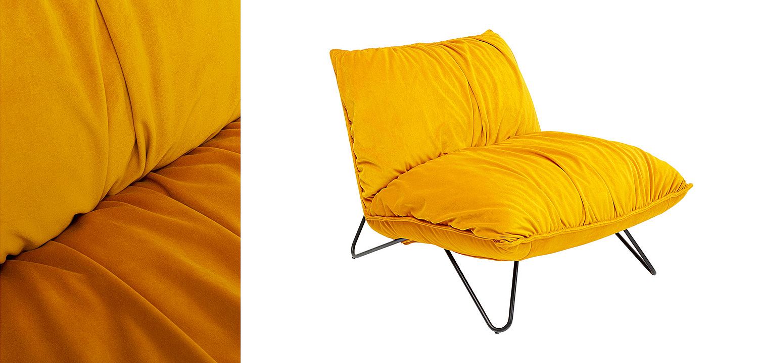 Кресло Velvet Turmeric Кресло Velvet Turmeric - Loft-Concept в Твери