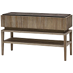 Деревянная консоль с 3-мя выдвижными ящиками Jacobo Console варинант исполнения - 1 | Loft Concept в Твери