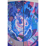 Ширма Космическая Фантазия варинант исполнения - 2 | Loft Concept в Твери