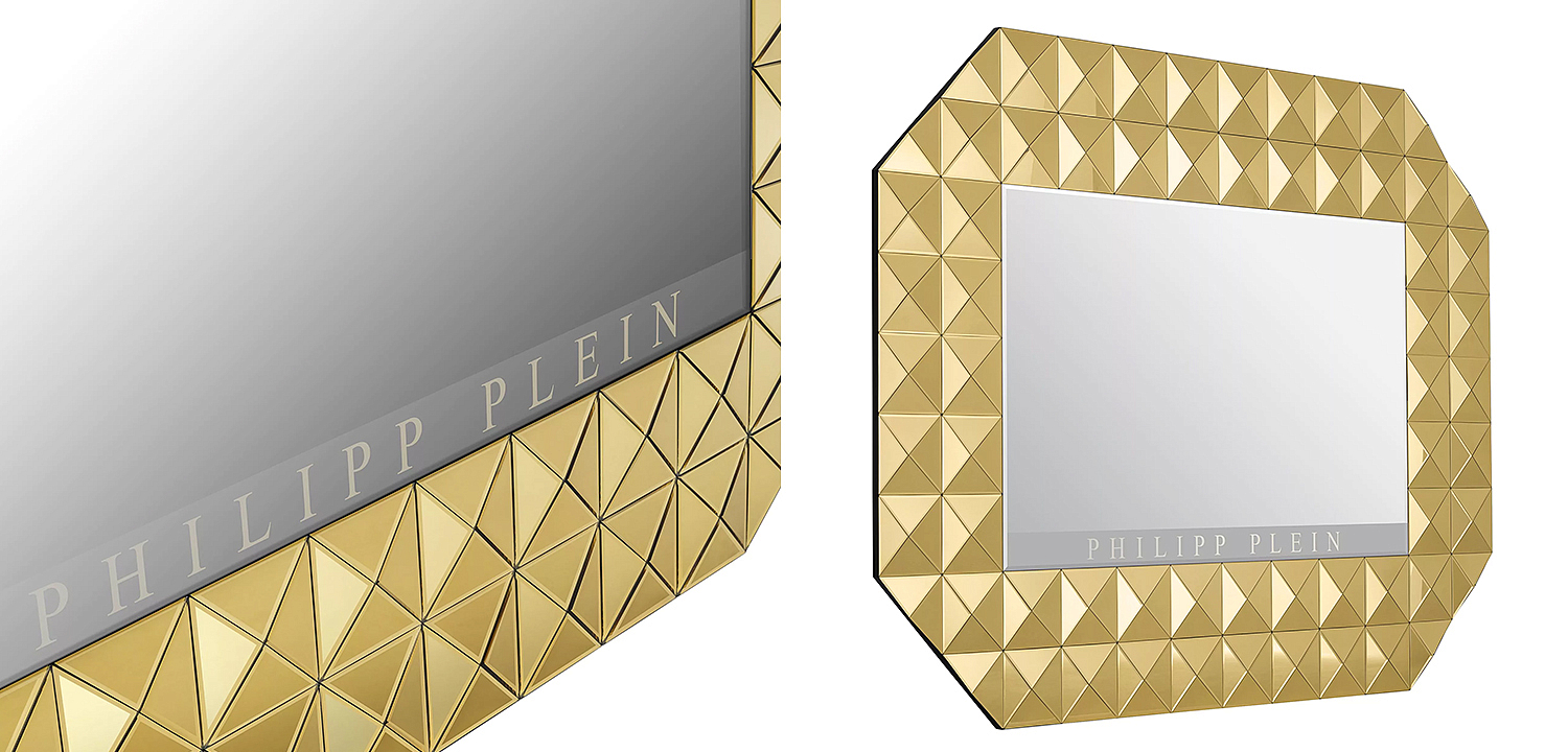 Экран Philipp Plein GOLD STUD NFT XL 65 дюймов Экран Philipp Plein GOLD STUD NFT XL 65 дюймов - Loft-Concept в Твери