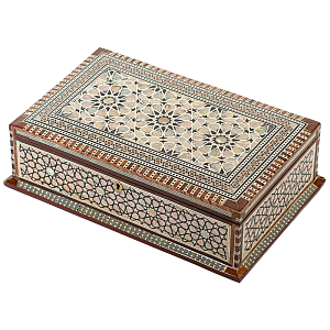 Шкатулка с инкрустацией перламутром
