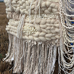 Вязанное панно для ресторана WINTER варинант исполнения - 3 | Loft Concept в Твери