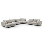 Современная модульная система мягкой мебели Zartаrn 6-ти местный угловой диван варинант исполнения - 1 | Loft Concept в Твери