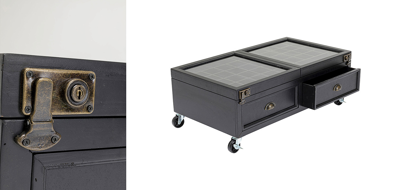 Кофейный стол Black Storage Space - Loft-Concept в Твери