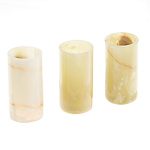 Ваза настольная цилиндрической формы из оникса Stone Vase варинант исполнения - 2 | Loft Concept в Твери