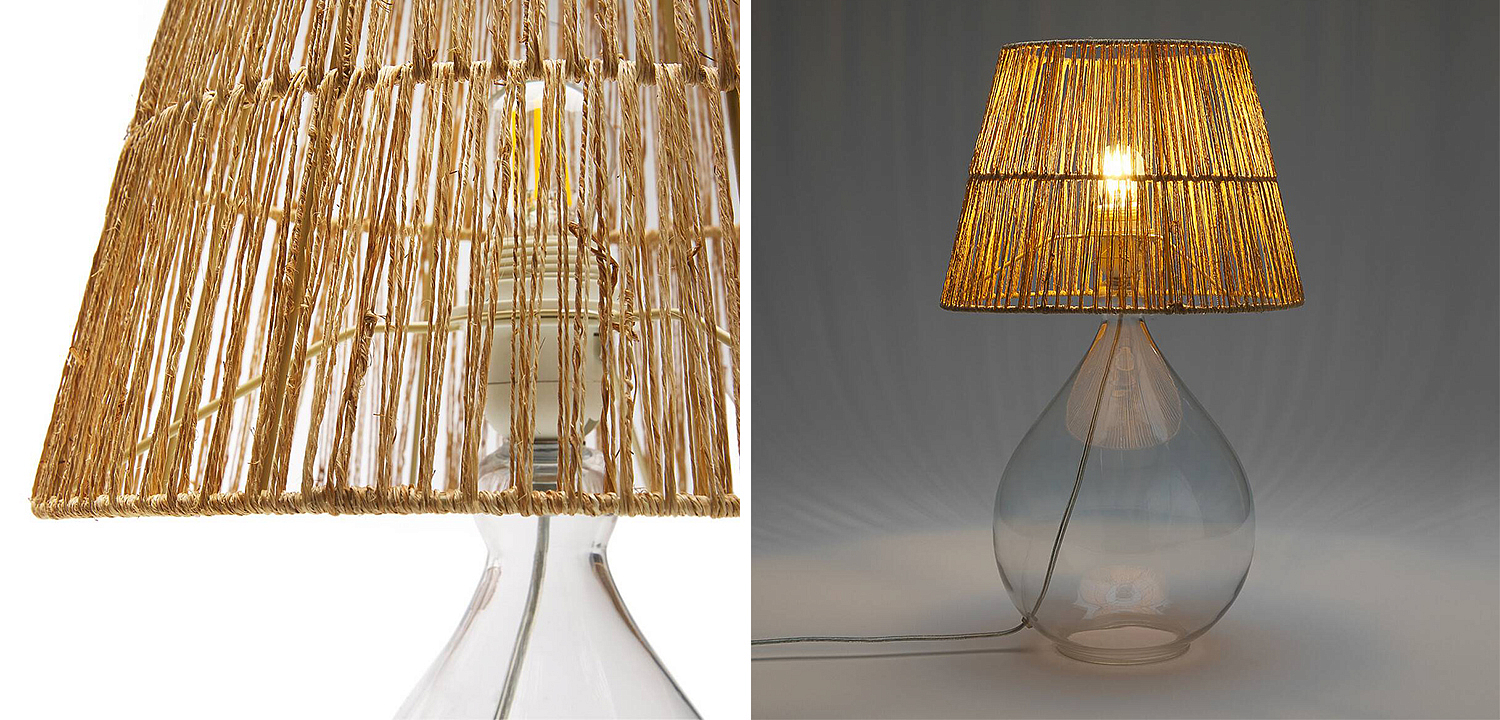 Настольная лампа Ronni Glass Table lamp Настольная лампа Ronni Glass Table lamp - Loft-Concept в Твери