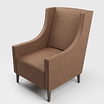 Мебельная ткань Шенилл терракотовый цвет 142 см T4-58 варинант исполнения - 5 | Loft Concept в Твери