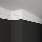 Гладкий карниз KT-62 варинант исполнения - 1 | Loft Concept в Твери