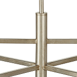 Люстра с 6-ю белыми матовыми плафонами из стекла в форме цилиндра Longitude варинант исполнения - 2 | Loft Concept в Твери