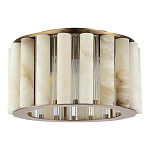 Потолочный светильник из стекла и премиального алебастра Ravishment варинант исполнения - 2 | Loft Concept в Твери