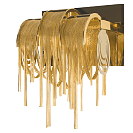 Бра с перфорированными металлическими дугами и цепочками 22 см Atlantis Chain варинант исполнения - 5 | Loft Concept в Твери