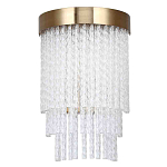 Бра с прозрачными стеклянными трубочками и металлическим основанием Nembus варинант исполнения - 1 | Loft Concept в Твери