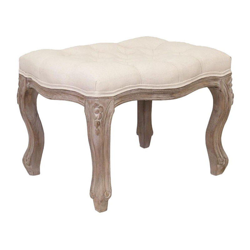 Пуф French Provence Farmhouse poof ivory ( слоновая кость ) Пуф French Provence Farmhouse poof ivory ( слоновая кость ) в Твери | Loft Concept