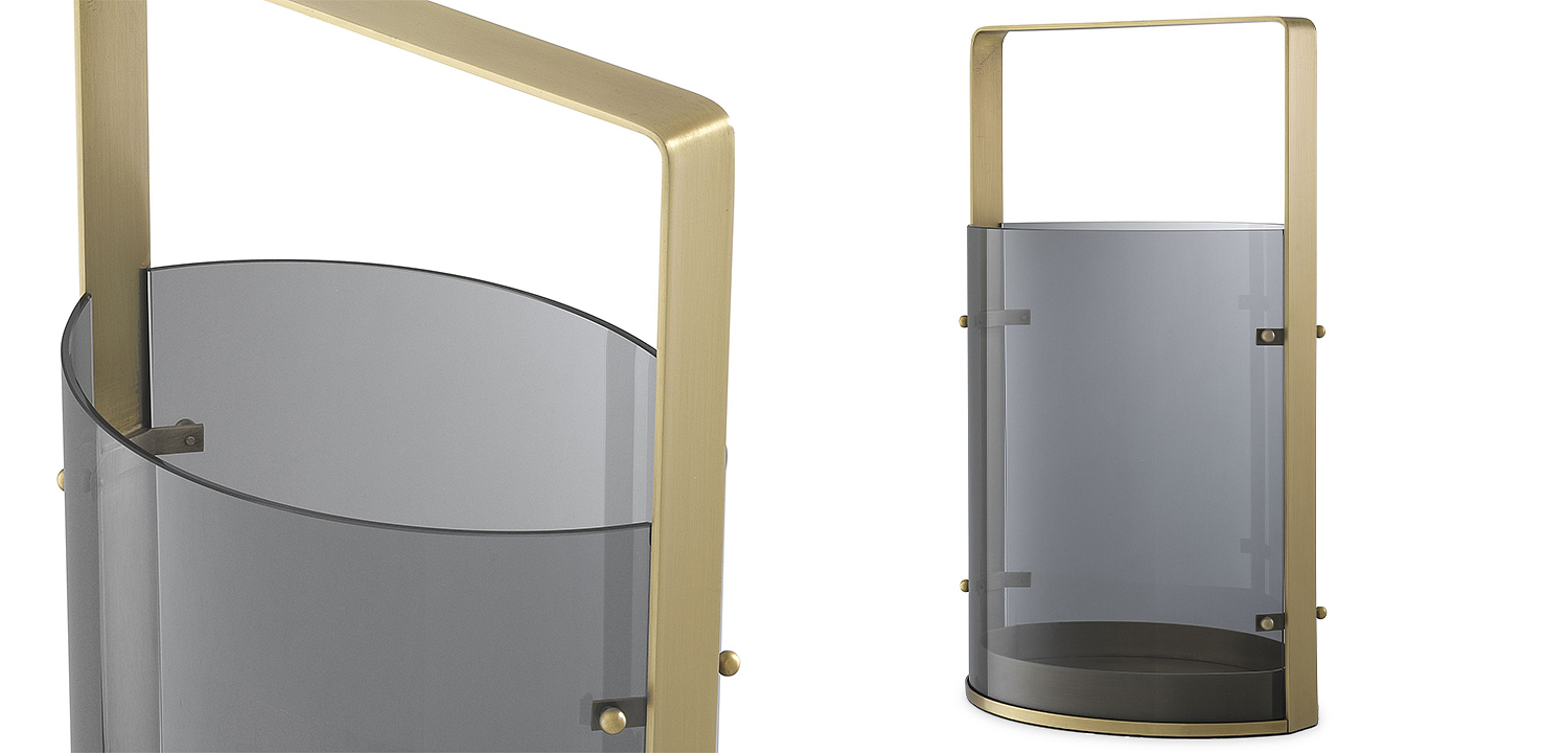 Подсвечник Eichholtz Hurricane Reid S Brass Подсвечник Eichholtz Hurricane Reid S Brass - Loft-Concept в Твери