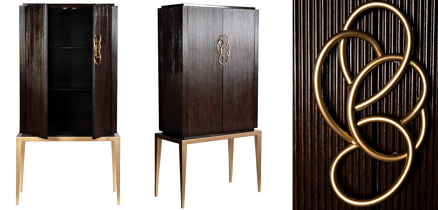 Шкаф с полками Otavio Cupboard Шкаф с полками Otavio Cupboard - Loft-Concept в Твери
