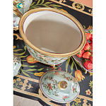 Ваза с крышкой и цветочным узором Genuine Chinese Classics варинант исполнения - 6 | Loft Concept в Твери