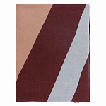 Плед из хлопка с геометрическим рисунком Elan Stripe Addison варинант исполнения - 5 | Loft Concept в Твери