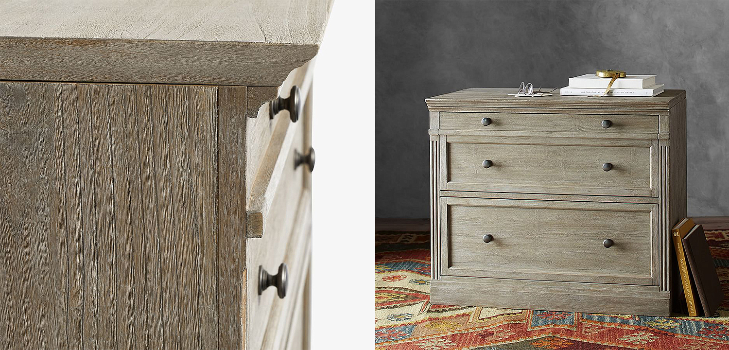 Комод с двумя ящиками Benjamin Chest of 2 Drawers Комод с двумя ящиками Benjamin Chest of 2 Drawers - Loft-Concept в Твери