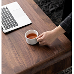 Кофейный стол из массива дерева с выдвижными ящиками Coffee Walnut Table варинант исполнения - 4 | Loft Concept в Твери