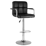 Барный стул с подлокотниками Honory Black варинант исполнения - 1 | Loft Concept в Твери