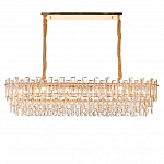 Люстра овальная с хрустальными подвесками Gorgeous Crystal Light варинант исполнения - 2 | Loft Concept в Твери