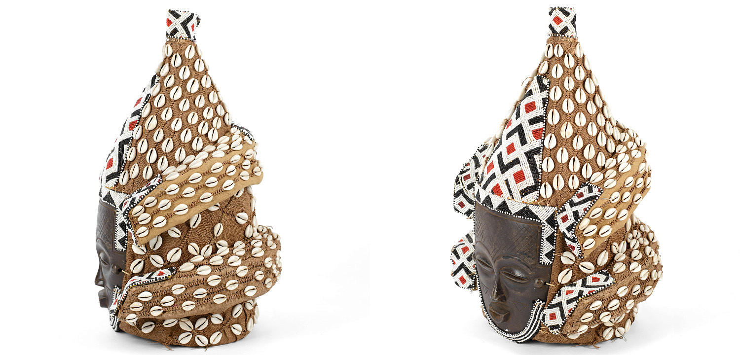 Маска African Mask with Sophisticated headgear Маска African Mask with Sophisticated headgear - Loft-Concept в Твери