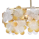 Люстра овальная с цветочными мотивами Light Floral Glow варинант исполнения - 5 | Loft Concept в Твери